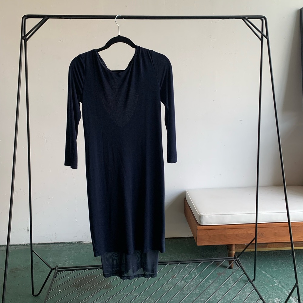 Alice + Olivia Dress | Mesh Long Sleeved